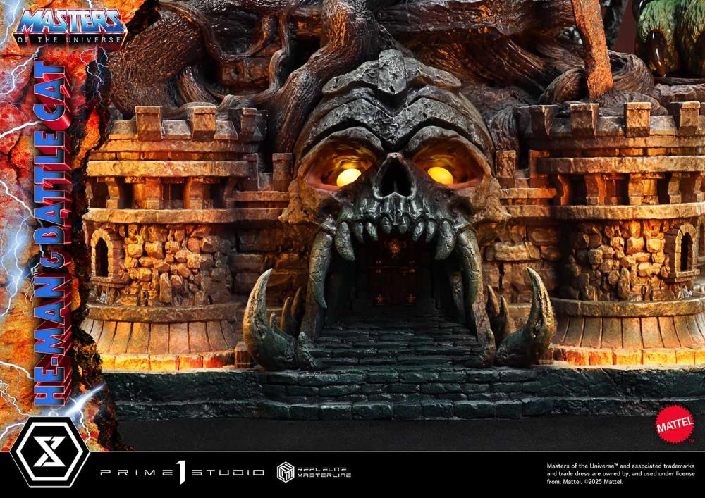 Masters of the Universe Real Elite Masterline He-Man & Battle Cat (Ultimate Ver.) 1/4 Scale Statue Gallery Image 64