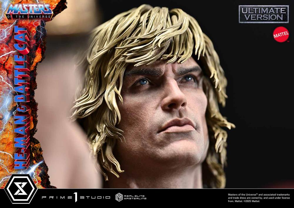 Masters of the Universe Real Elite Masterline He-Man & Battle Cat (Ultimate Ver.) 1/4 Scale Statue Gallery Image 51
