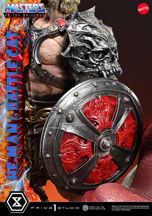 Masters of the Universe Real Elite Masterline He-Man & Battle Cat (Ultimate Ver.) 1/4 Scale Statue Gallery Image 53