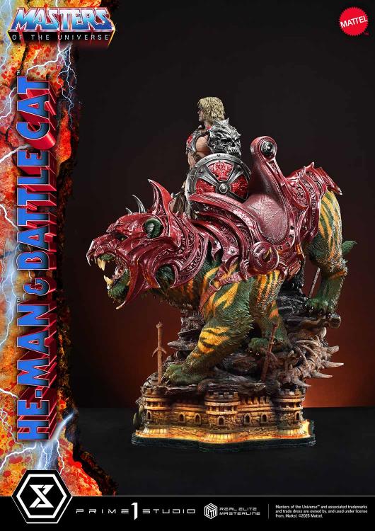Masters of the Universe Real Elite Masterline He-Man & Battle Cat (Ultimate Ver.) 1/4 Scale Statue Gallery Image 35