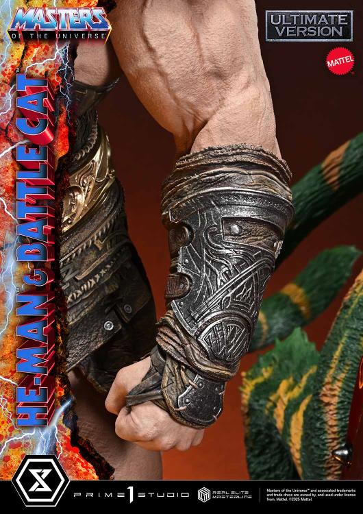 Masters of the Universe Real Elite Masterline He-Man & Battle Cat (Ultimate Ver.) 1/4 Scale Statue Gallery Image 45