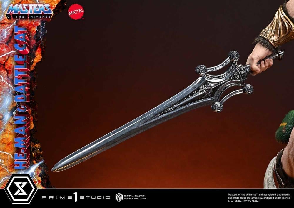 Masters of the Universe Real Elite Masterline He-Man & Battle Cat (Ultimate Ver.) 1/4 Scale Statue Gallery Image 42