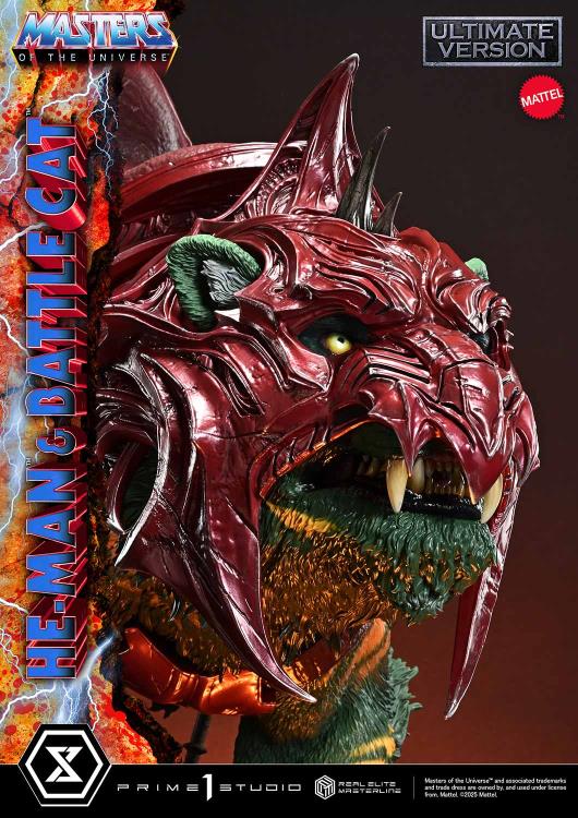 Masters of the Universe Real Elite Masterline He-Man & Battle Cat (Ultimate Ver.) 1/4 Scale Statue Gallery Image 39