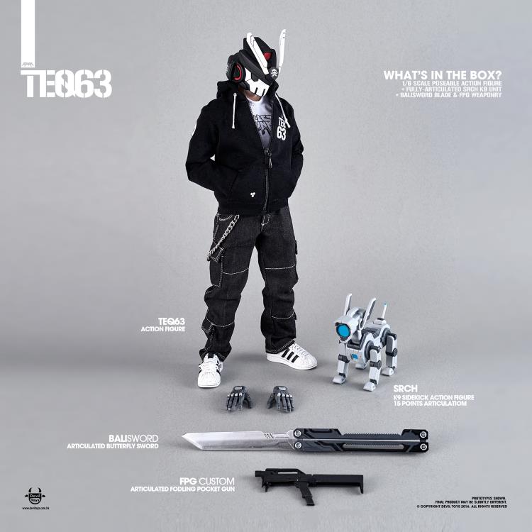 TEQ63 & SRCH K9 Robot 1/6 Scale Figure Set Gallery Image 11