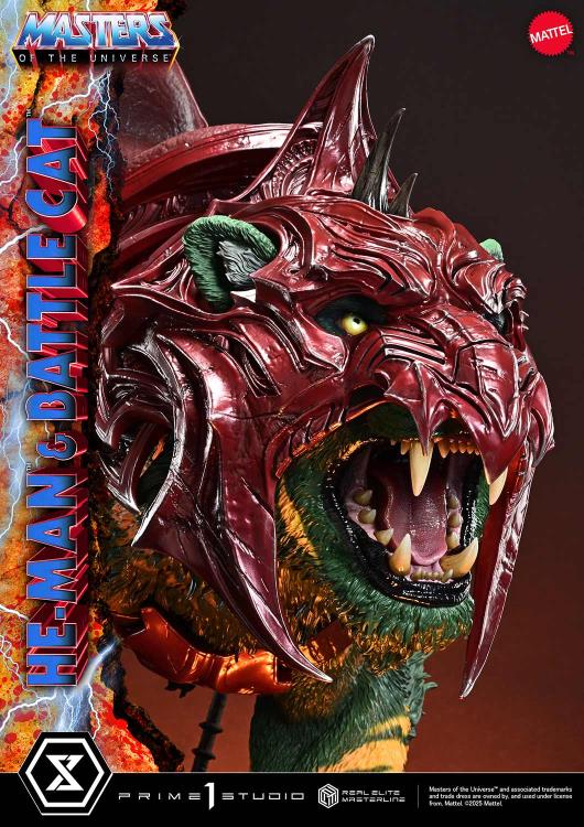 Masters of the Universe Real Elite Masterline He-Man & Battle Cat (Ultimate Bonus Ver.) 1/4 Scale Limited Edition Statue Gallery Image 53