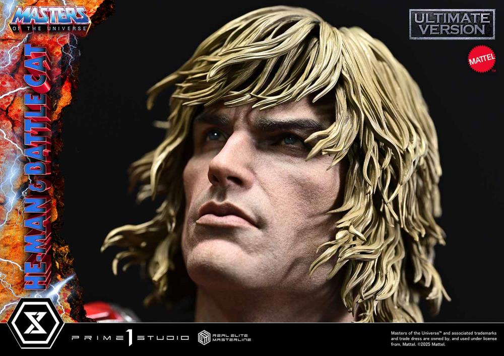 Masters of the Universe Real Elite Masterline He-Man & Battle Cat (Ultimate Bonus Ver.) 1/4 Scale Limited Edition Statue Gallery Image 72