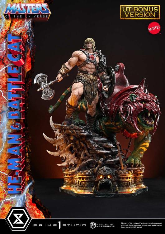 Masters of the Universe Real Elite Masterline He-Man & Battle Cat (Ultimate Bonus Ver.) 1/4 Scale Limited Edition Statue Gallery Image 35