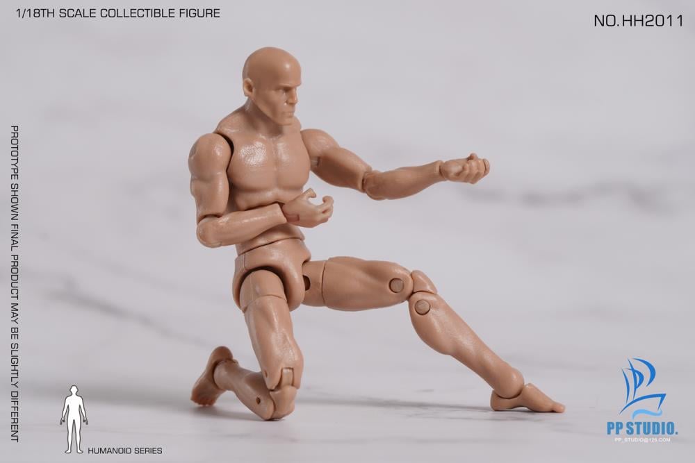 Humanoid Series High Shoulders 1/18 Scale Male Body (HH2011) Gallery Image 6