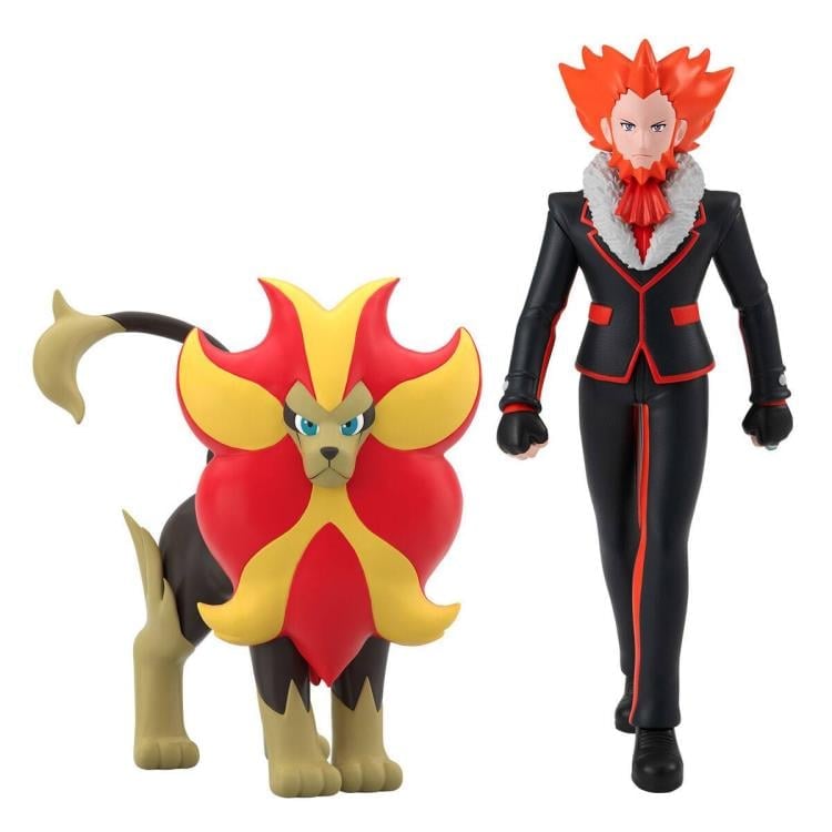 Pokemon Scale World Kalos Region Lysandre & Pyroar Two-Pack Gallery Image 3