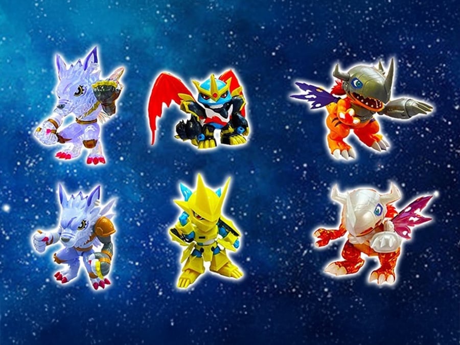 Digimon Adventure PlaBako Vol. 2 Box of 8 Random Model Kits