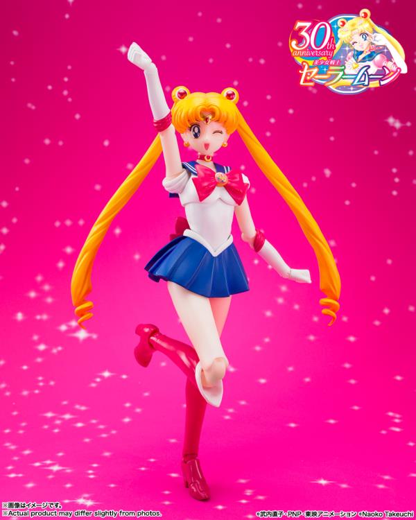 Sailor Moon S.H.Figuarts Sailor Moon (Crystal Star Compact Edition) Action Figure Gallery Image 6