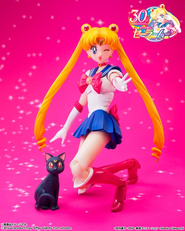 Sailor Moon S.H.Figuarts Sailor Moon (Crystal Star Compact Edition) Action Figure Gallery Image 9