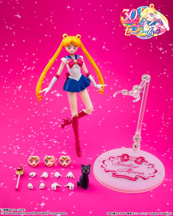 Sailor Moon S.H.Figuarts Sailor Moon (Crystal Star Compact Edition) Action Figure Gallery Image 10