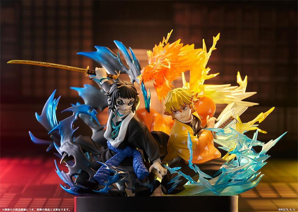 Demon Slayer: Kimetsu no Yaiba Zenitsu Agatsuma & Kaigaku Figure Gallery Image 18