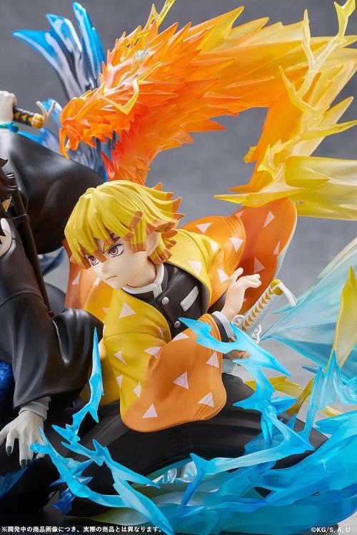 Demon Slayer: Kimetsu no Yaiba Zenitsu Agatsuma & Kaigaku Figure Gallery Image 14