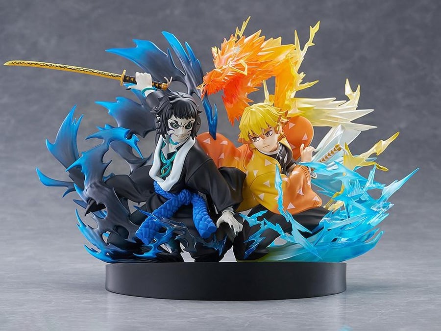 Demon Slayer: Kimetsu no Yaiba Zenitsu Agatsuma & Kaigaku Figure Gallery Image 1