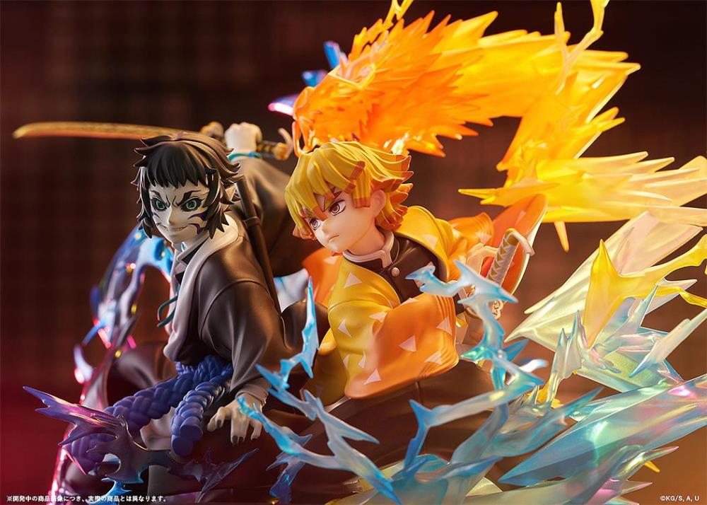 Demon Slayer: Kimetsu no Yaiba Zenitsu Agatsuma & Kaigaku Figure Gallery Image 19