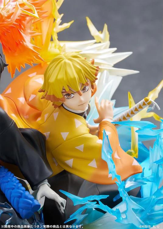 Demon Slayer: Kimetsu no Yaiba Zenitsu Agatsuma & Kaigaku Figure Gallery Image 13