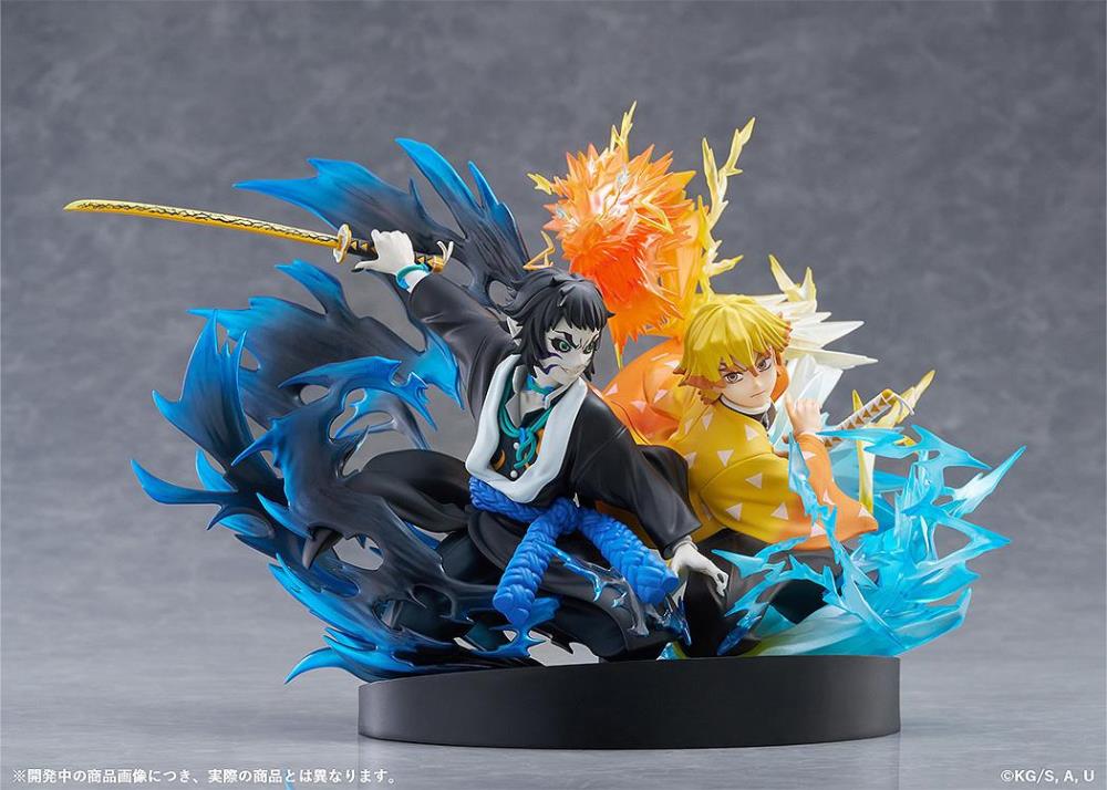 Demon Slayer: Kimetsu no Yaiba Zenitsu Agatsuma & Kaigaku Figure Gallery Image 7