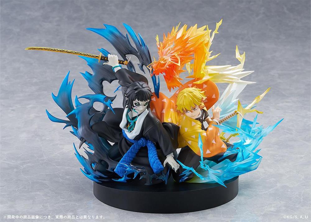 Demon Slayer: Kimetsu no Yaiba Zenitsu Agatsuma & Kaigaku Figure Gallery Image 8