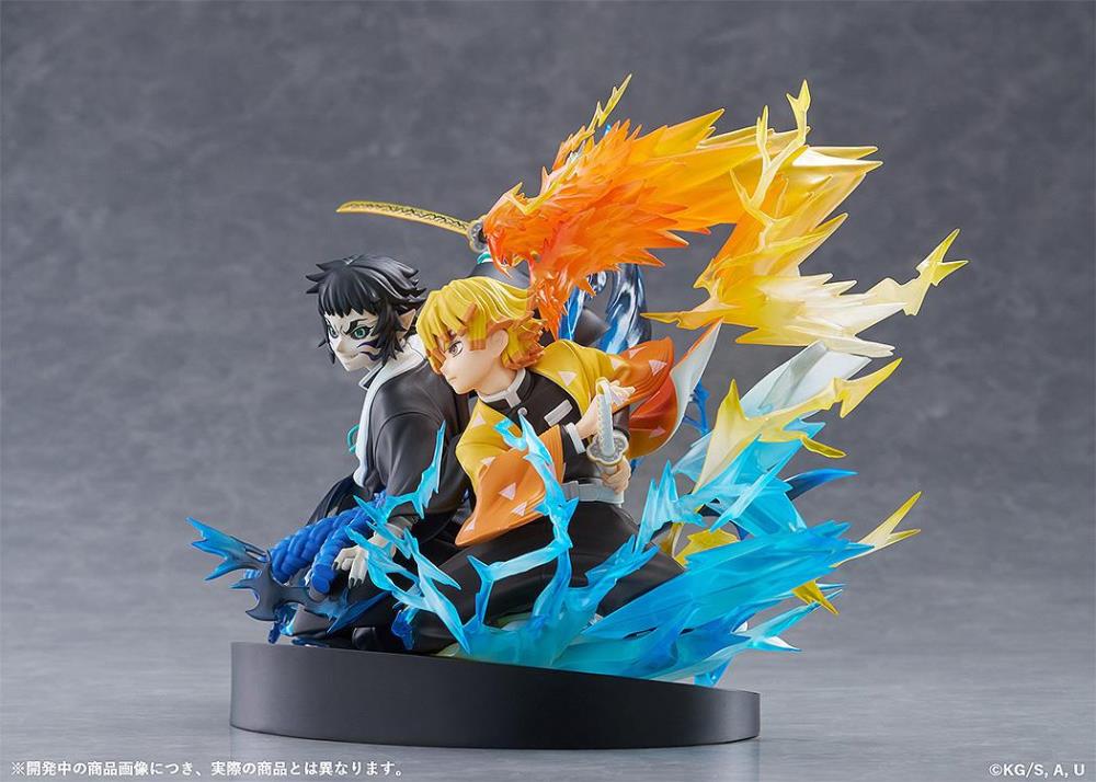 Demon Slayer: Kimetsu no Yaiba Zenitsu Agatsuma & Kaigaku Figure Gallery Image 4
