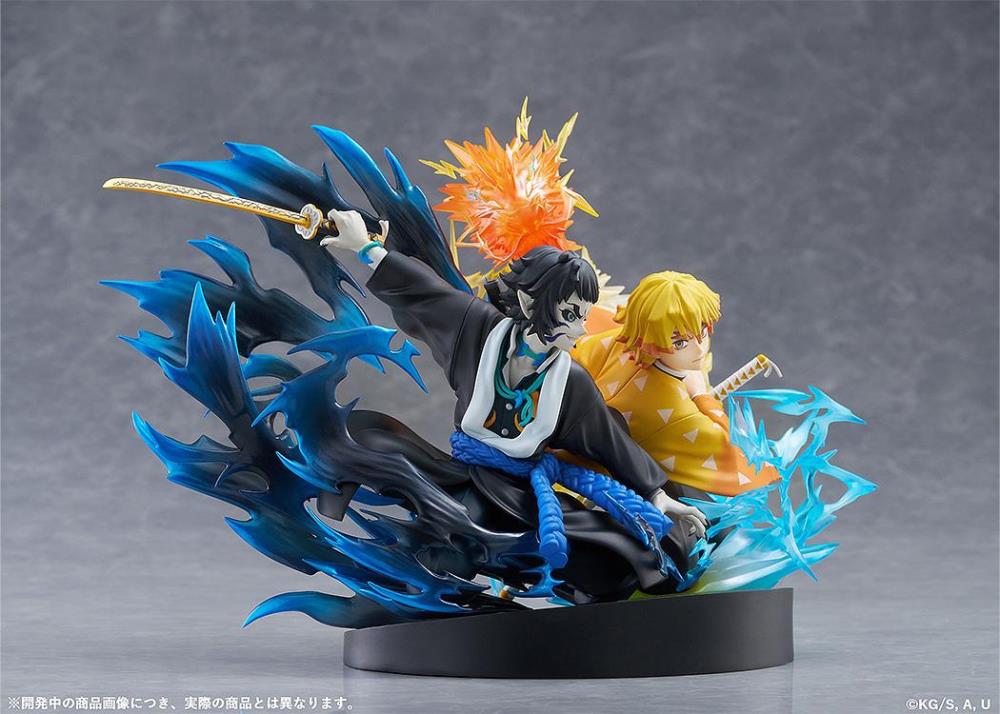 Demon Slayer: Kimetsu no Yaiba Zenitsu Agatsuma & Kaigaku Figure Gallery Image 6