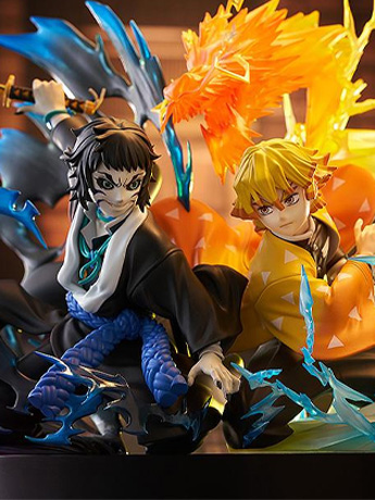 Demon Slayer: Kimetsu no Yaiba Zenitsu Agatsuma & Kaigaku Figure