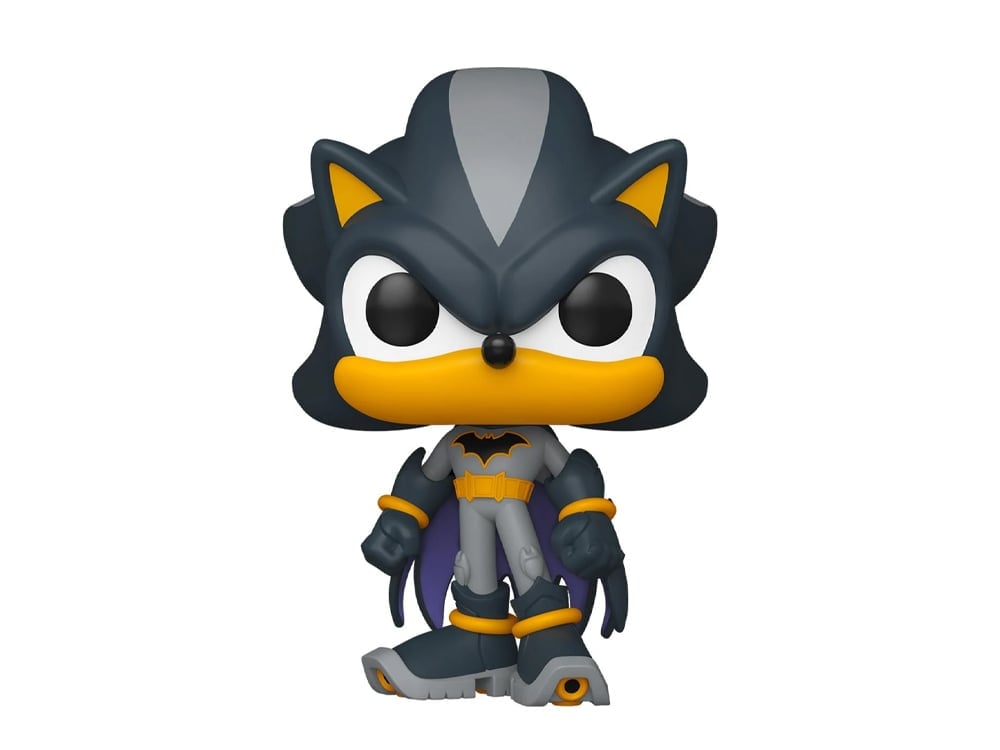 Justice League x Sonic the Hedgehog Pop! Heroes #591 Shadow as Batman Gallery Image 1