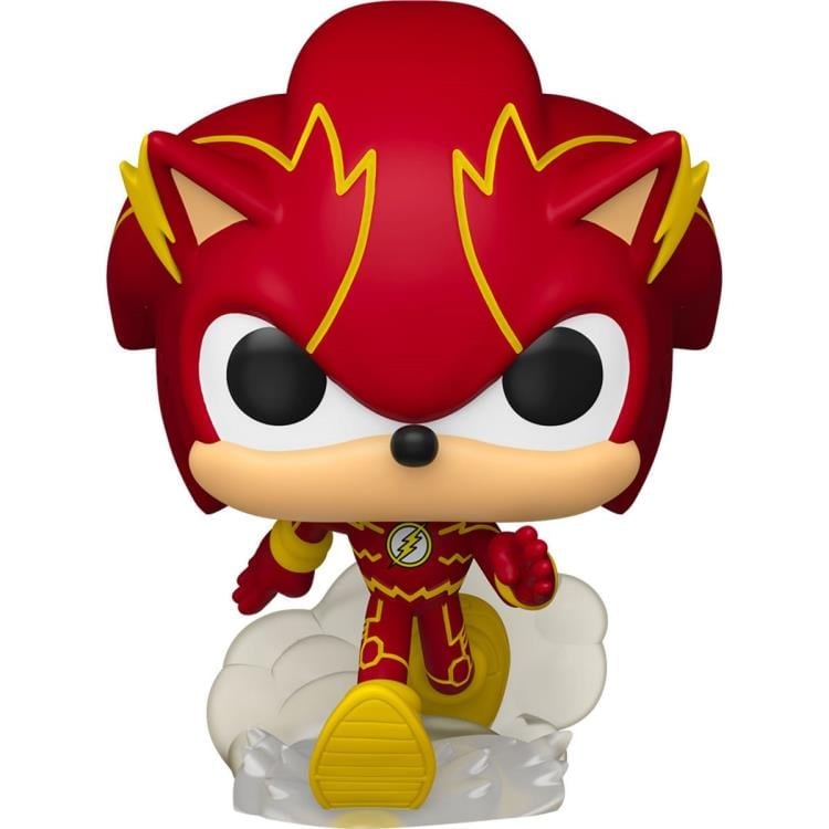 Justice League x Sonic the Hedgehog Pop! Heroes #593 Sonic as The Flash Gallery Image 3