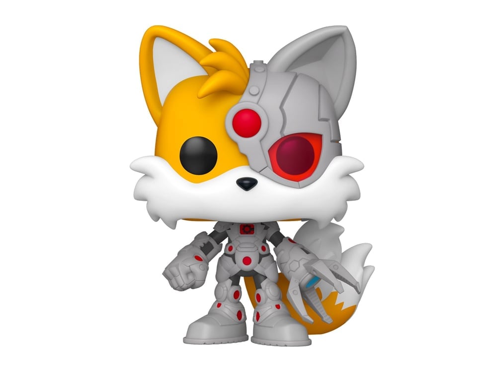 Justice League x Sonic the Hedgehog Pop! Heroes #594 Tails as Cyborg Gallery Image 1