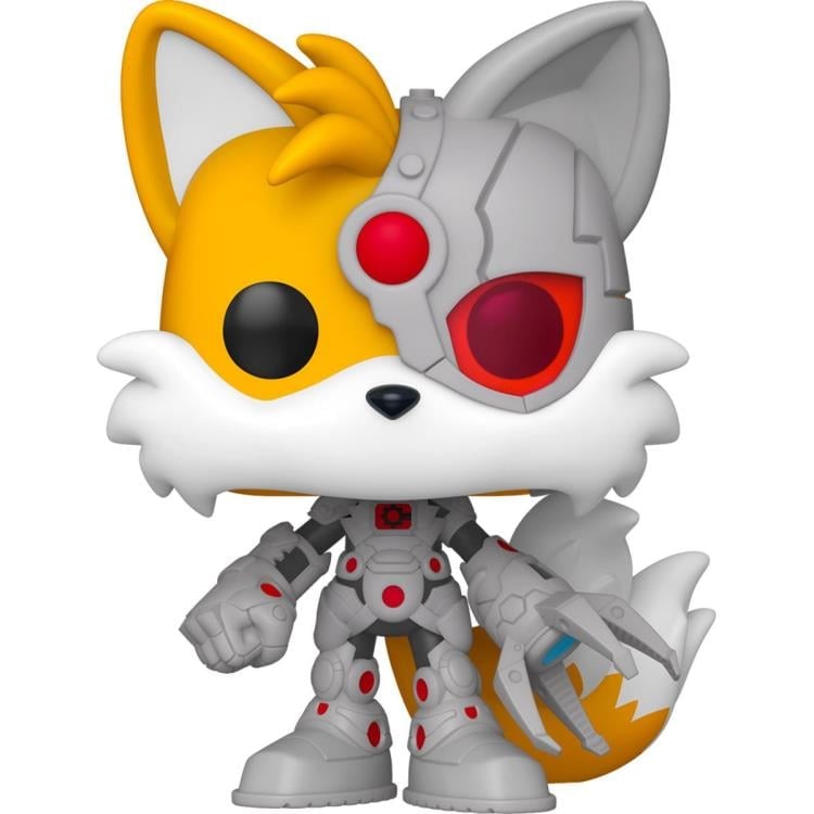 Justice League x Sonic the Hedgehog Pop! Heroes #594 Tails as Cyborg Gallery Image 3