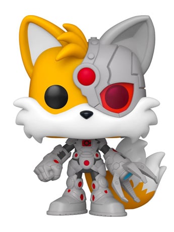 Justice League x Sonic the Hedgehog Pop! Heroes #594 Tails as Cyborg Gallery Image 2