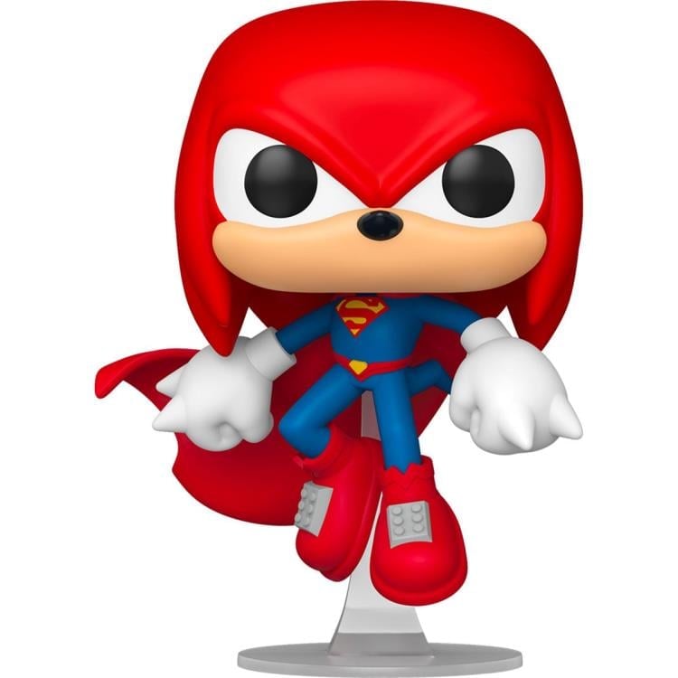Justice League x Sonic the Hedgehog Pop! Heroes #596 Knuckles as Superman Gallery Image 3