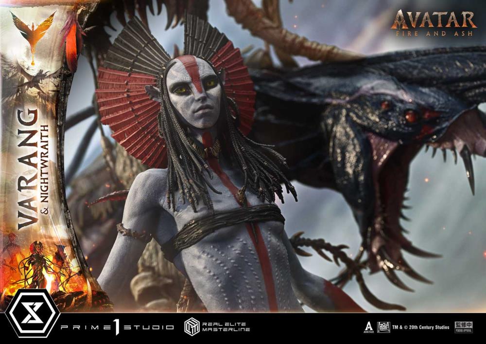 Avatar: Fire and Ash Real Elite Masterline Varang and Nightwraith (Bonus ver.) 1/4 Scale Statue Gallery Image 15