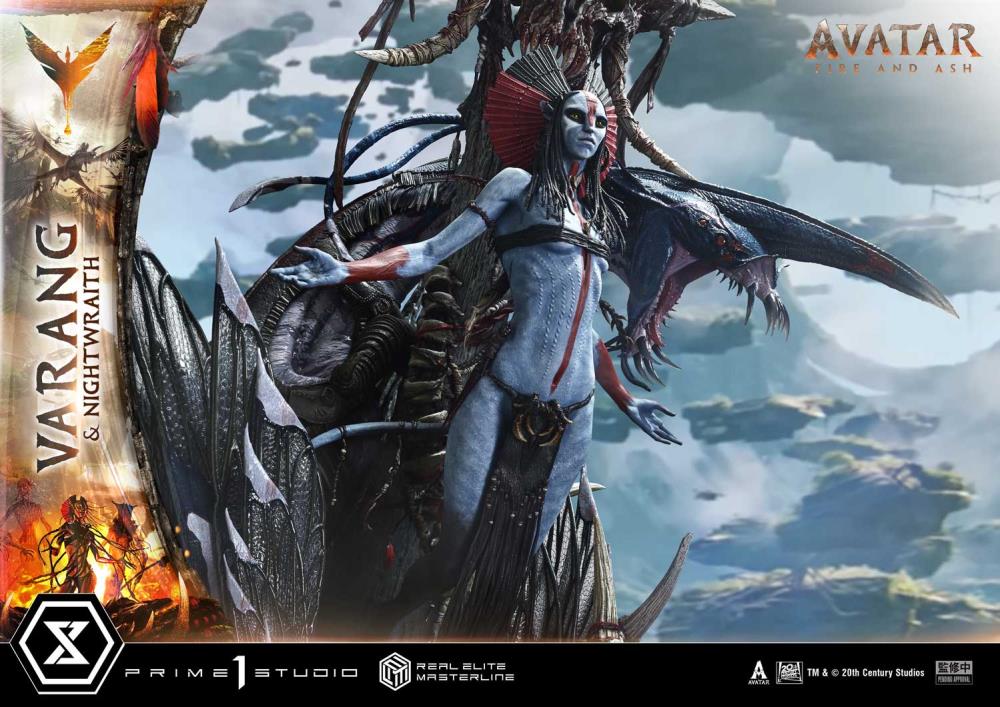 Avatar: Fire and Ash Real Elite Masterline Varang and Nightwraith (Bonus ver.) 1/4 Scale Statue Gallery Image 23