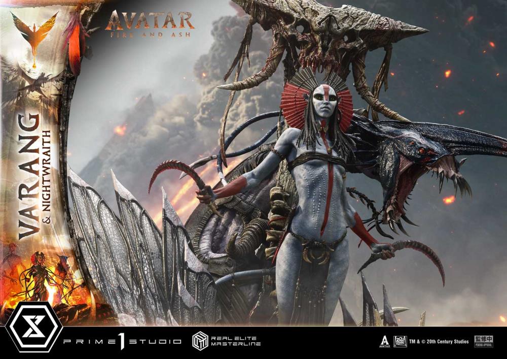 Avatar: Fire and Ash Real Elite Masterline Varang and Nightwraith (Bonus ver.) 1/4 Scale Statue Gallery Image 8