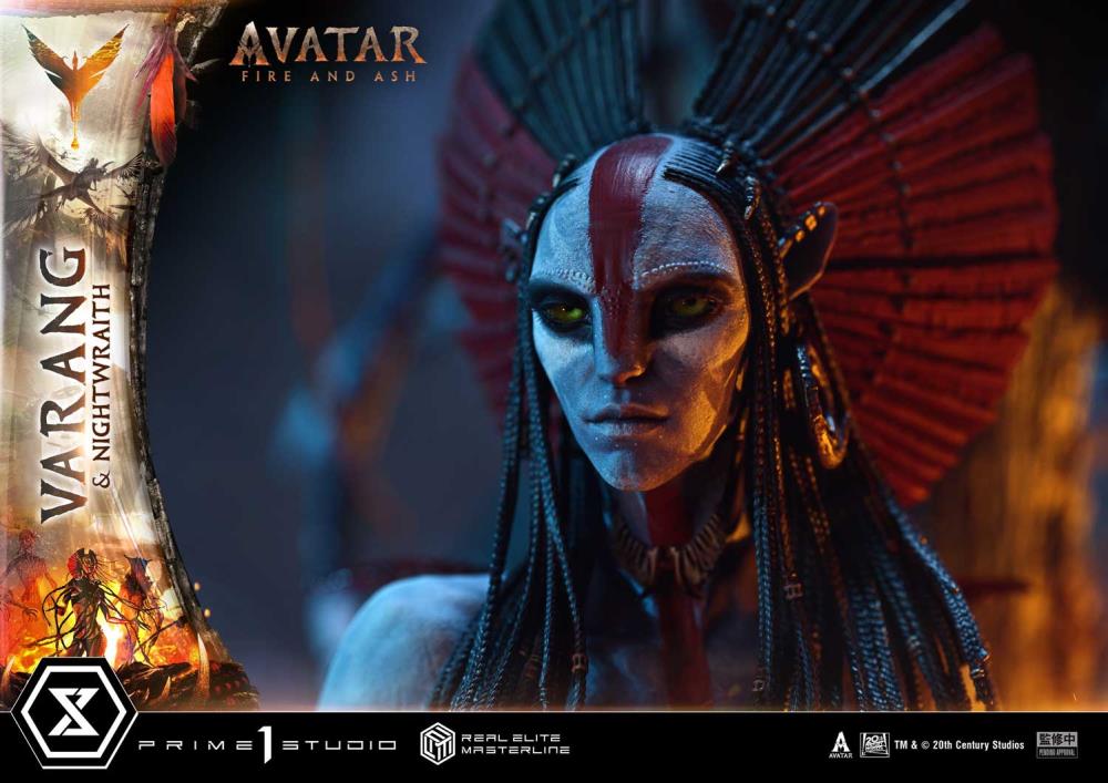Avatar: Fire and Ash Real Elite Masterline Varang and Nightwraith (Bonus ver.) 1/4 Scale Statue Gallery Image 30