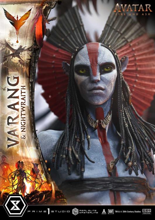 Avatar: Fire and Ash Real Elite Masterline Varang and Nightwraith (Bonus ver.) 1/4 Scale Statue Gallery Image 16