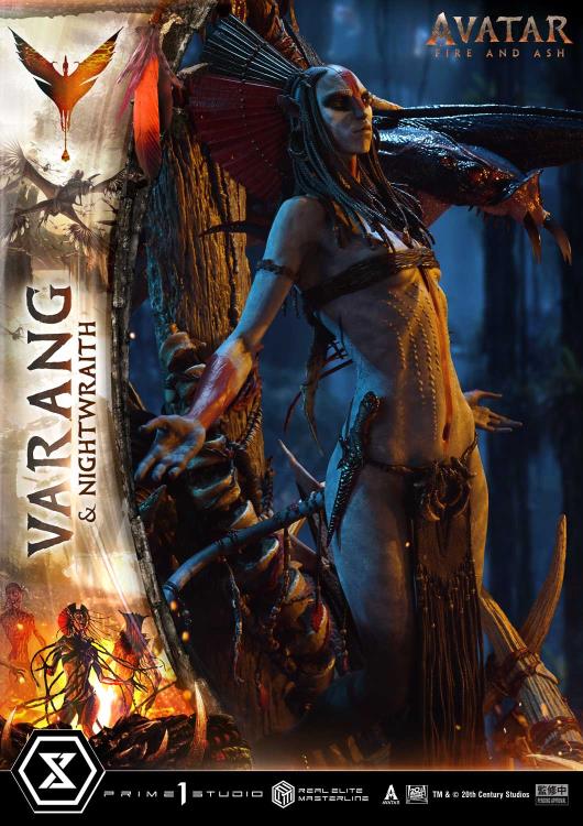 Avatar: Fire and Ash Real Elite Masterline Varang and Nightwraith (Bonus ver.) 1/4 Scale Statue Gallery Image 28