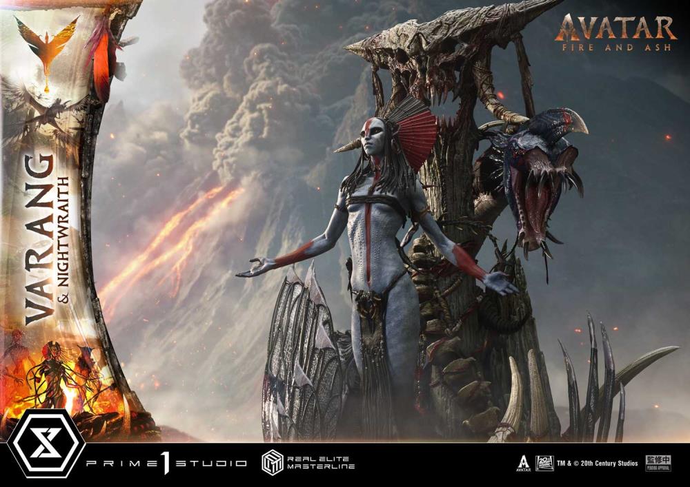 Avatar: Fire and Ash Real Elite Masterline Varang and Nightwraith (Bonus ver.) 1/4 Scale Statue Gallery Image 11