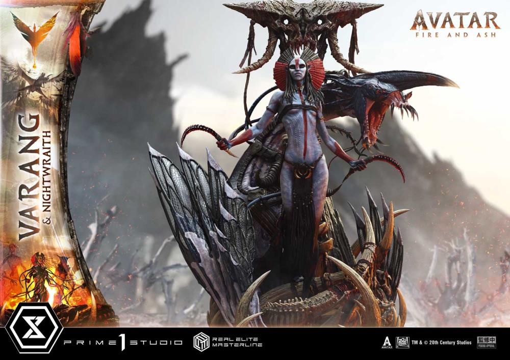 Avatar: Fire and Ash Real Elite Masterline Varang and Nightwraith (Bonus ver.) 1/4 Scale Statue Gallery Image 9