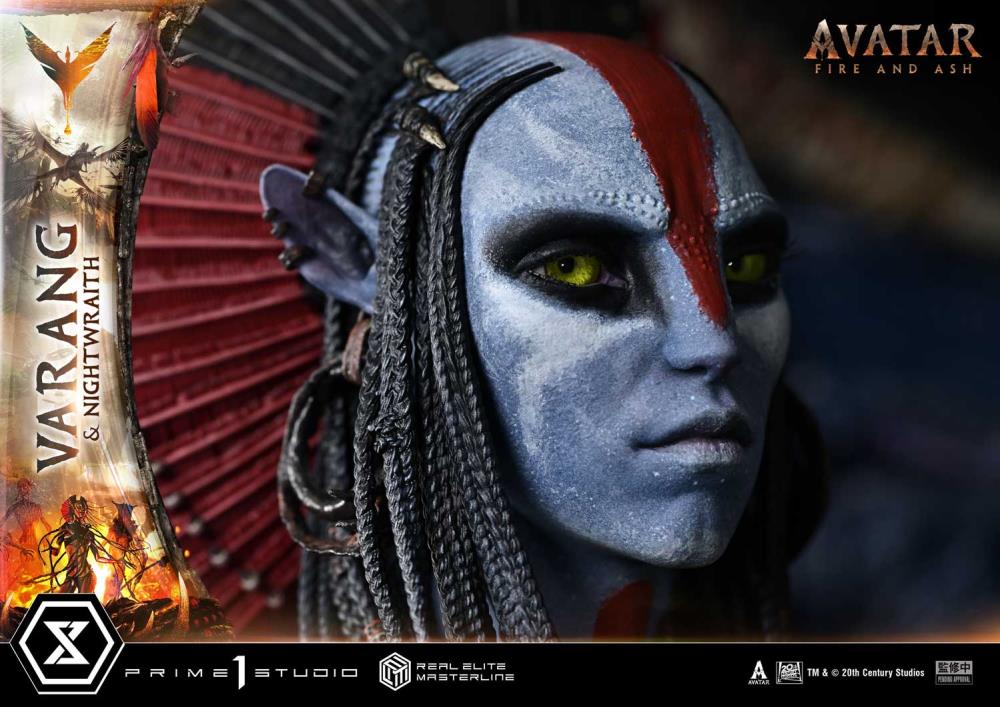 Avatar: Fire and Ash Real Elite Masterline Varang and Nightwraith (Bonus ver.) 1/4 Scale Statue Gallery Image 20