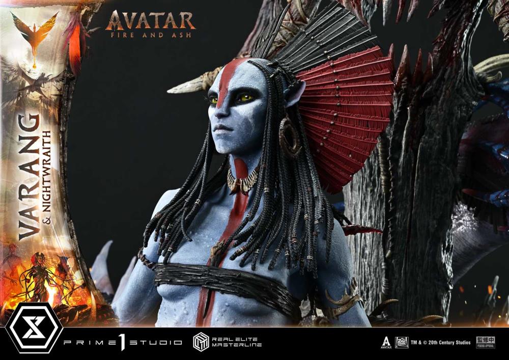 Avatar: Fire and Ash Real Elite Masterline Varang and Nightwraith (Bonus ver.) 1/4 Scale Statue Gallery Image 43