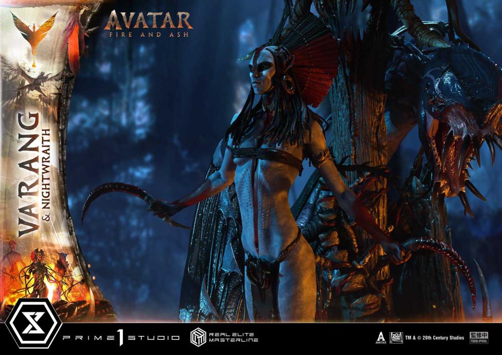 Avatar: Fire and Ash Real Elite Masterline Varang and Nightwraith (Bonus ver.) 1/4 Scale Statue Gallery Image 27