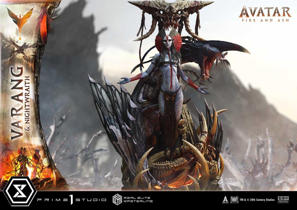 Avatar: Fire and Ash Real Elite Masterline Varang and Nightwraith (Bonus ver.) 1/4 Scale Statue Gallery Image 13