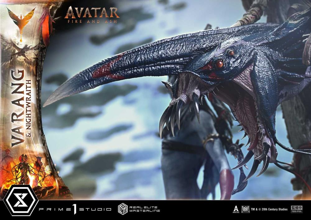 Avatar: Fire and Ash Real Elite Masterline Varang and Nightwraith (Bonus ver.) 1/4 Scale Statue Gallery Image 25