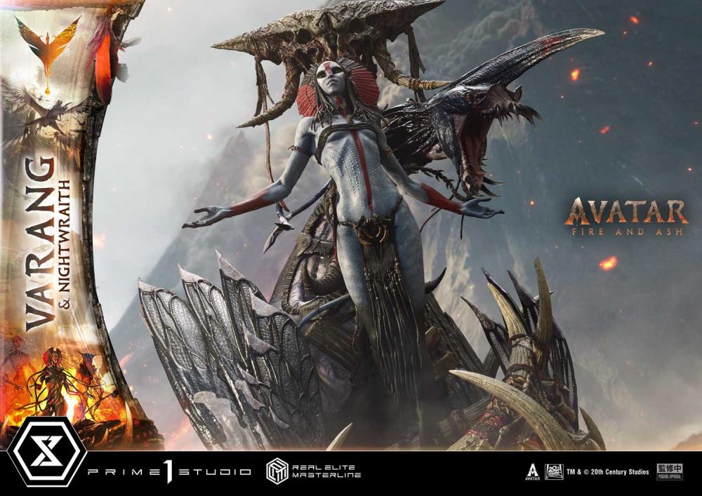 Avatar: Fire and Ash Real Elite Masterline Varang and Nightwraith (Bonus ver.) 1/4 Scale Statue Gallery Image 14