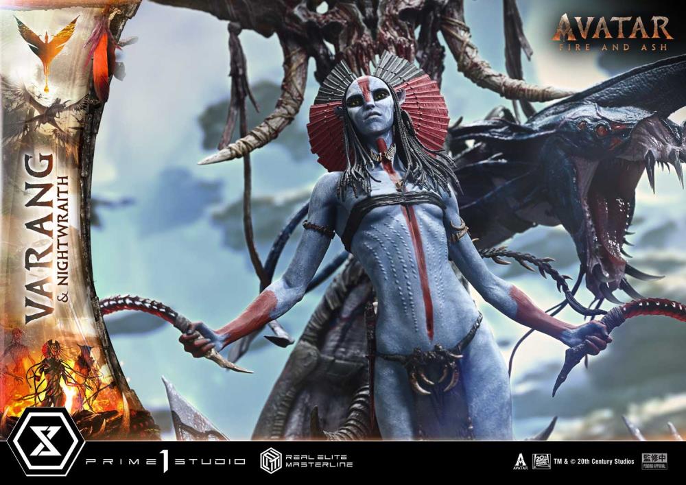 Avatar: Fire and Ash Real Elite Masterline Varang and Nightwraith (Bonus ver.) 1/4 Scale Statue Gallery Image 24