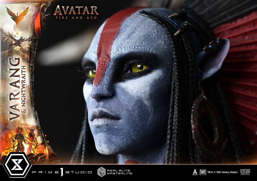 Avatar: Fire and Ash Real Elite Masterline Varang and Nightwraith (Bonus ver.) 1/4 Scale Statue Gallery Image 19