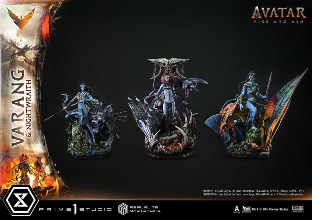 Avatar: Fire and Ash Real Elite Masterline Varang and Nightwraith (Bonus ver.) 1/4 Scale Statue Gallery Image 53